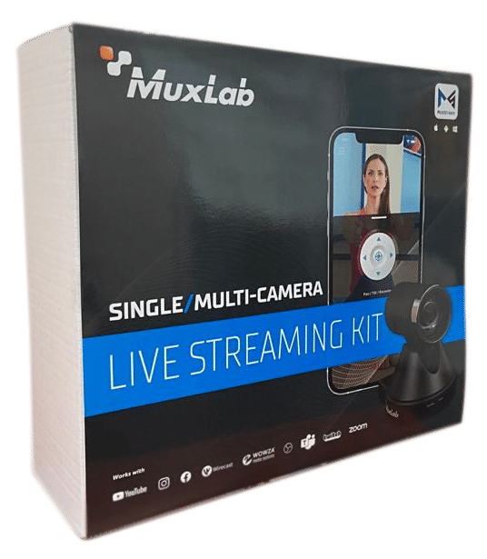 MuxStream Single Camera Pro Live Streaming Solution