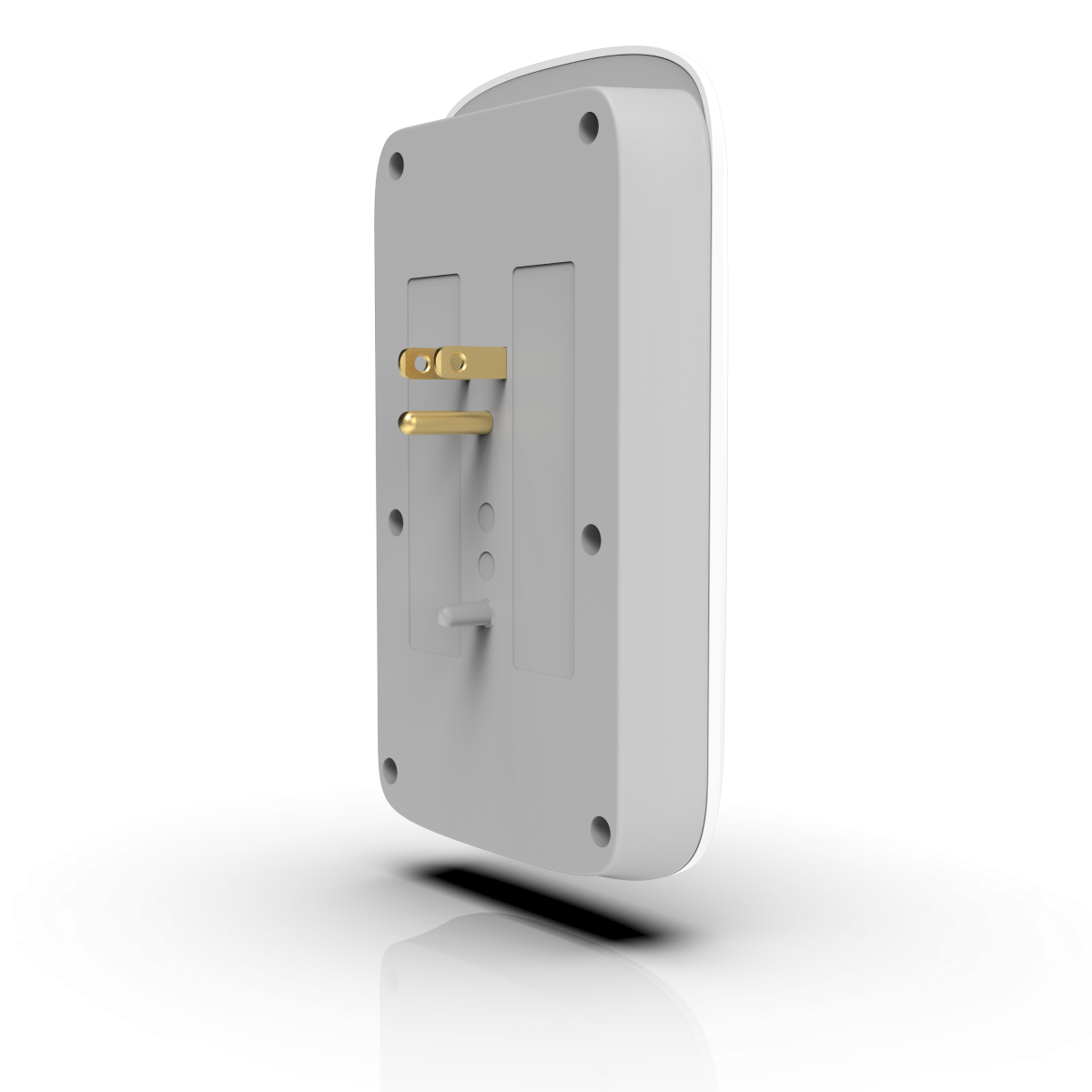 Monster Wall Surge Protector, 6 AC, 4 USBA, WHT