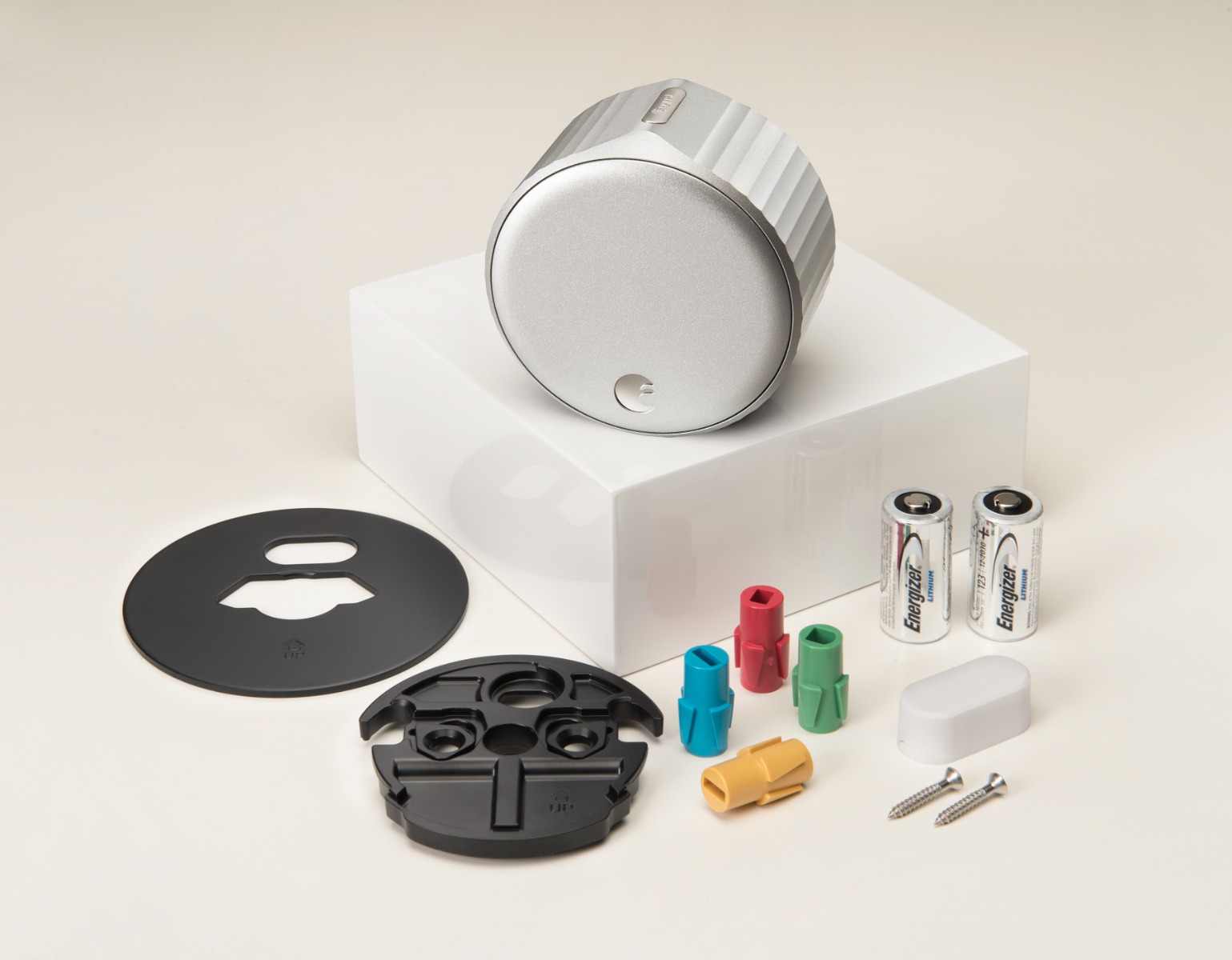 August Pro Smart Deadbolt w WiFi, Silver