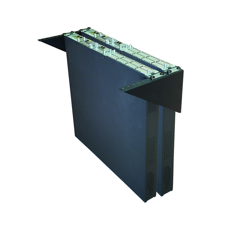 2U VERTICAL WALL EQUIPMENT RACK