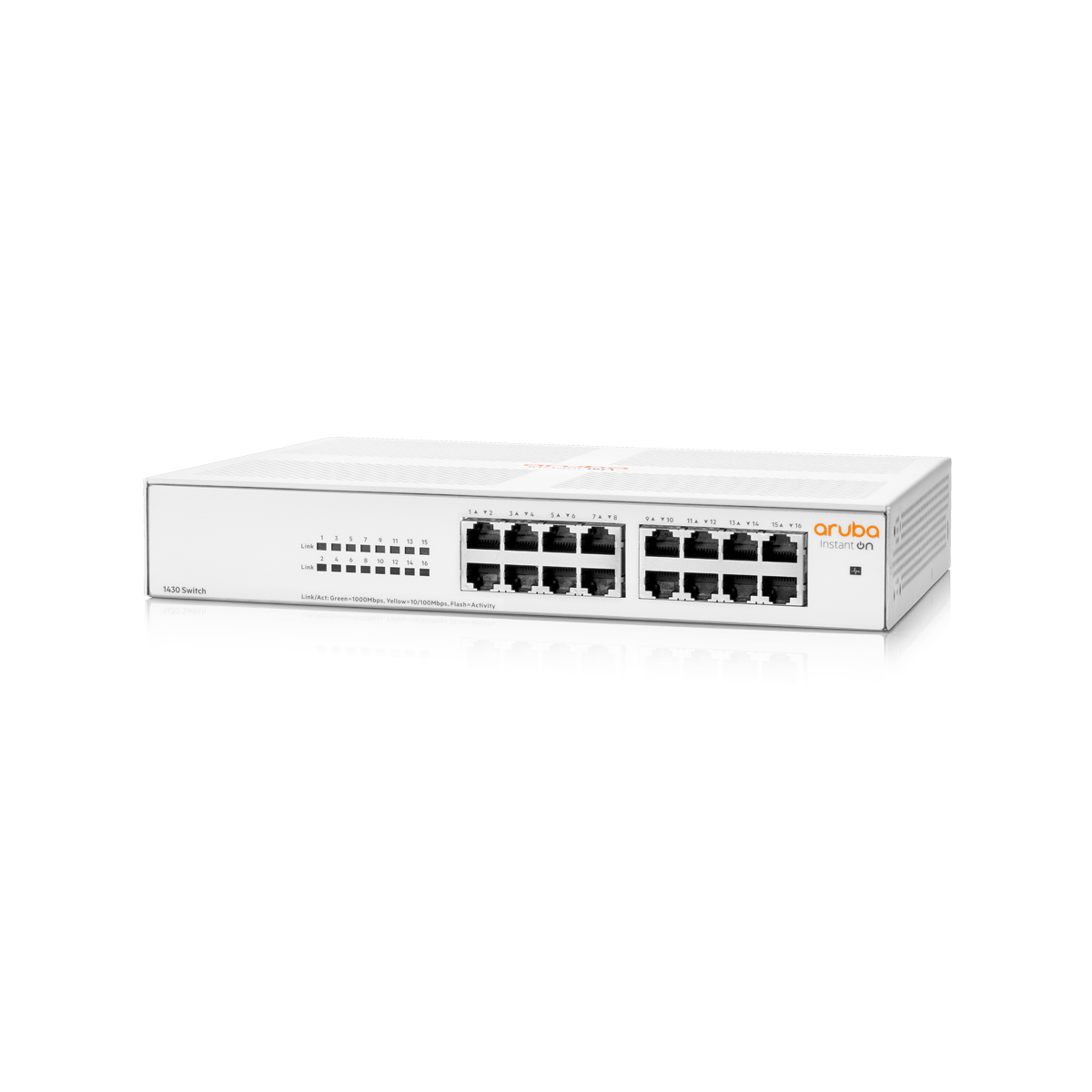 aruba 1430 26G 2SFP ノンインテリジェントスイッチングHUB HPE Networking Instant On Switch Series 1430 16-Port-non-PoE