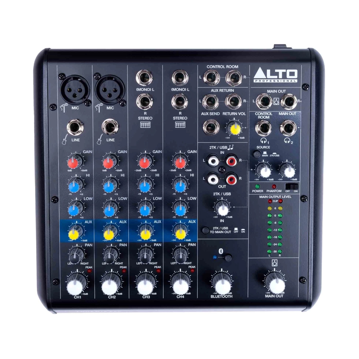 6Ch TrueMix Compact Mixer with USB & Bluetooth